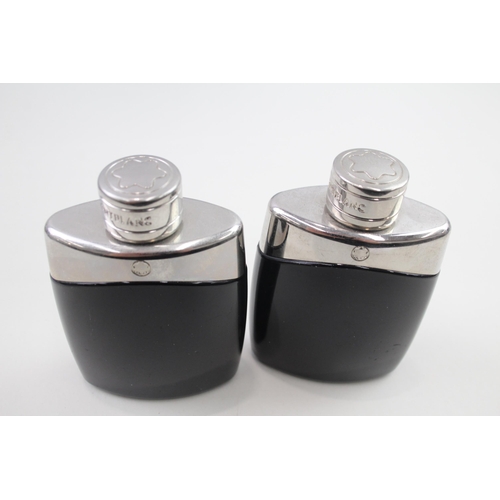 368 - 2 x MONTBLANC Legend Eau De Toilette Spray Decorative Bottles