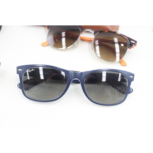 373 - 6 x Designer RayBan Sunglasses W/ Cases