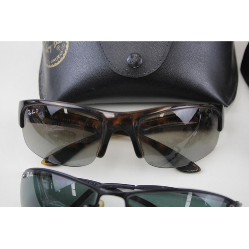 374 - 6 x Designer RayBan Sunglasses W/ Cases