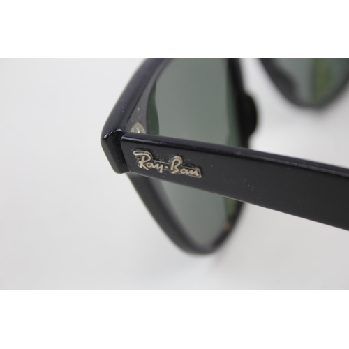 375 - Vintage Bausch & Lomb Rayban Wayfarer II Black Sunglasses