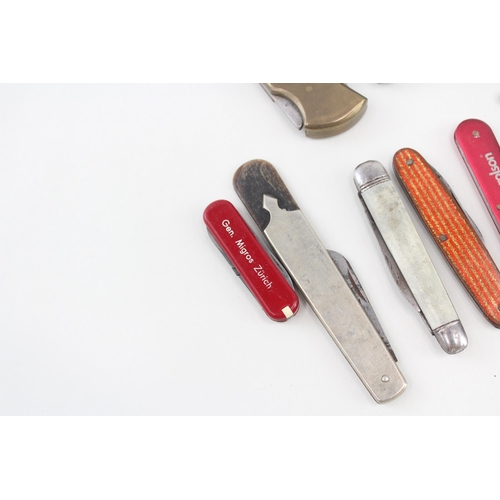 385 - 15 x Vintage Assorted Pocket KNIVES