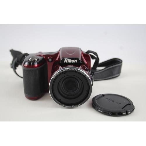 390 - Nikon Coolpix L820 Digital Bridge Camera Working w/ Nikkor 30x Wide Zoom Lens
