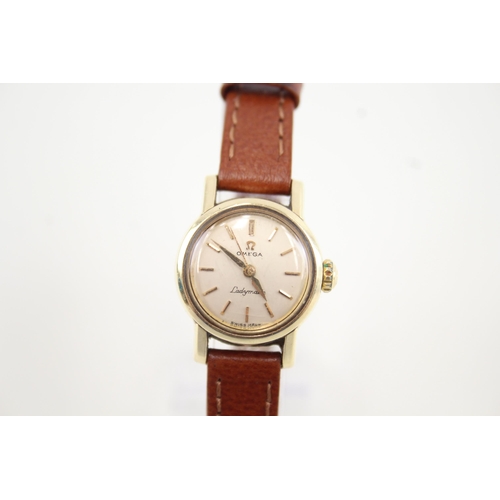 430 - Women's Omega Ladymatic Gold Tone Watch Automatic WATCH RUNS