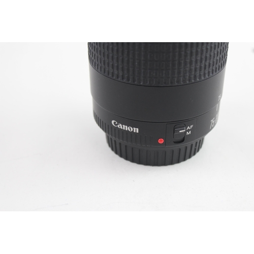 434 - Canon EF 75-300mm F/4-5.6 II Vintage Autofocus Camera Lens Working