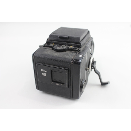 438 - Zenza Bronica SQ-A Medium Format Film Camera Working w/ 80mm F/2.8 Lens & Slide