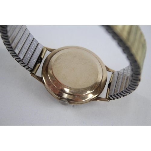 465 - Men's Smiths 9ct Gold Watch Hand-Wind WATCH RUNS