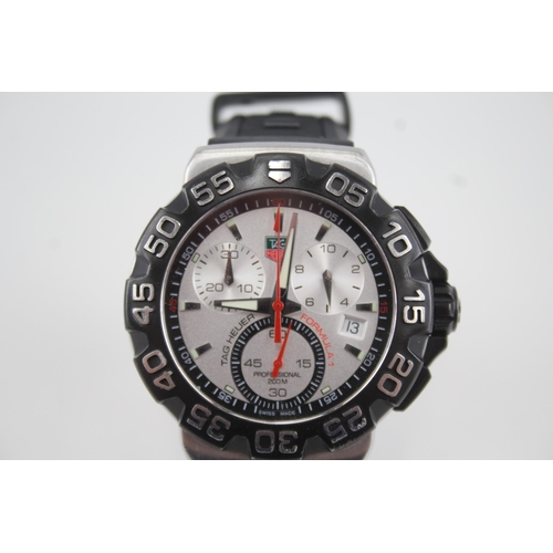 473 - Men's Tag Heuer Professional Formula 1 Chronograph Watch Quartz WATCH RUNS