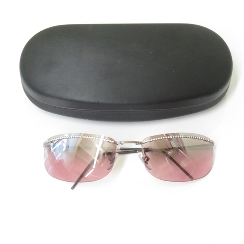 520 - 4 x Designer Sunglasses including Gucci, Lulu Guinness, Giorgio Armani, Ted Baker  - All with Cases