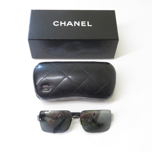 522 - 4 x Designer Sunglasses including Oakley, Chanel, Red or Dead, Guess  - All with Cases