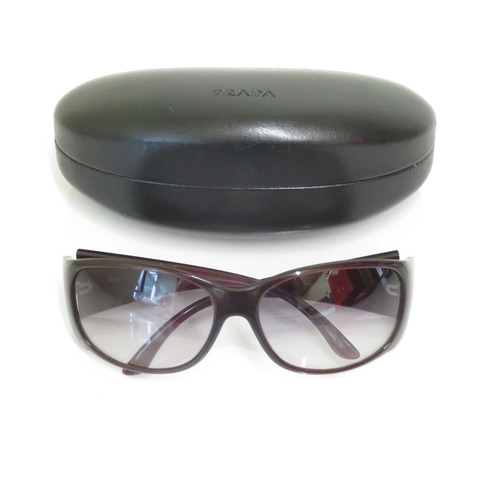 523 - 4 x Designer Sunglasses including Prada, Michael Kors, Oakley, Giorgio Armani  - All with Cases