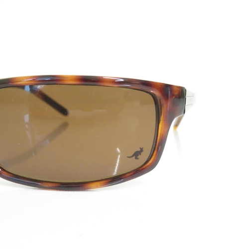 528 - 4 x Designer Sunglasses including Roberto Bvlgari, Polo Ralph Lauren, Fearnley, Kangol  - All with C... 