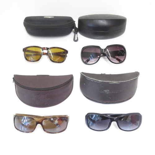 530 - 4 x Designer Sunglasses including Laura Ashley, Maria Grachvogel, Guard, Fortis  - All with Cases