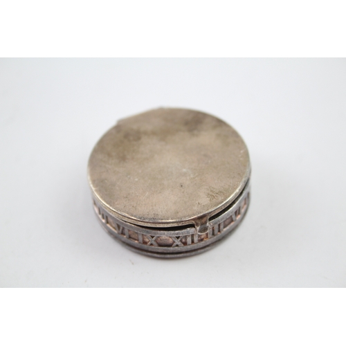 367 - TIFFANY & CO. 2004 .925 Sterling Silver Novelty 'Atlas' Pocket Compass (34g)