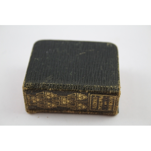 373 - Antique Edwardian 1906 Chester Sterling Silver Covered Miniature Cookbook 38g