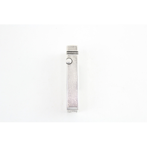 388 - Sterling Silver Vintage DUNHILL Rollagas Pocket Lighter Good Spark Patented 85g