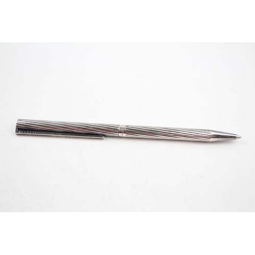 541 - Vintage S.T DUPONT Silver Plated Ballpoint Pen / Biro - 65GKP20