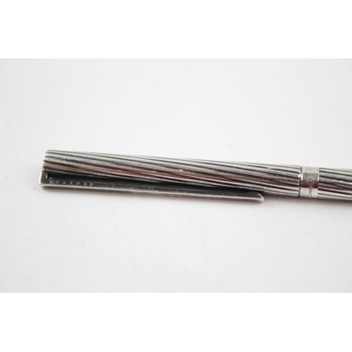 541 - Vintage S.T DUPONT Silver Plated Ballpoint Pen / Biro - 65GKP20