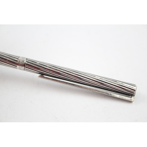 541 - Vintage S.T DUPONT Silver Plated Ballpoint Pen / Biro - 65GKP20