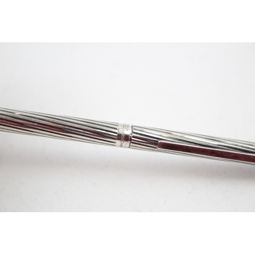 541 - Vintage S.T DUPONT Silver Plated Ballpoint Pen / Biro - 65GKP20