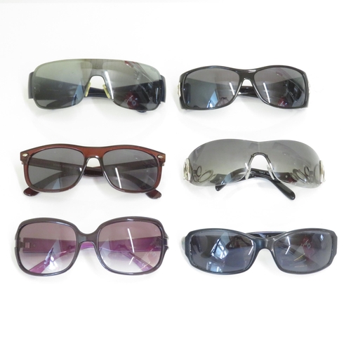 464 - 6 x Designer Sunglasses including Polo Ralph Lauren / Dior / Bloc / Bvlgari / Max & Co