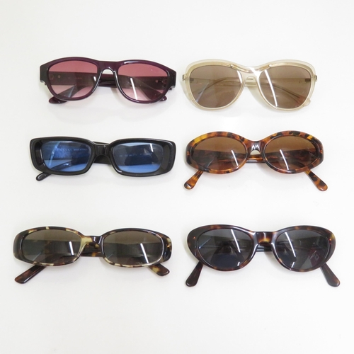 468 - 6 x Designer Sunglasses including  Gucci / Guess / Calvin Klein / Emporio Armani / Ralph