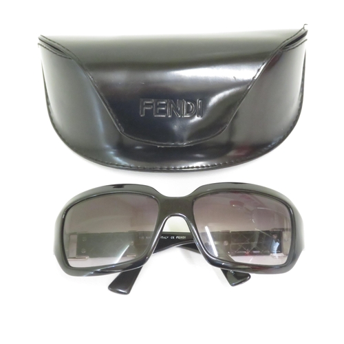 480 - 4 x Designer Sunglasses including Fendi / Bolle / Jeff Banks / Fiorelli  - All with Cases