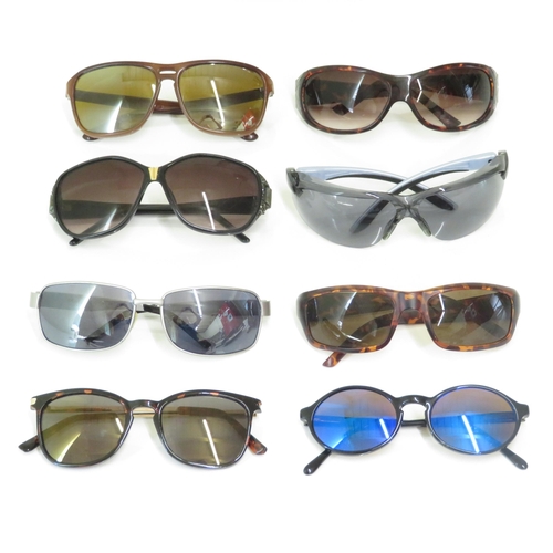 483 - 8 x Designer Sunglasses including Revo / Guinness & Co / Bolle / Soulcal & Co / Steve Madden / Kenet... 