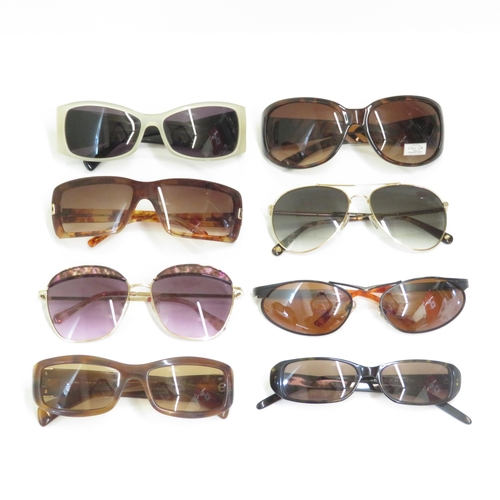 484 - 8 x Designer Sunglasses including Lanvin / Oscar / Foster Grant / Amanda Wakeley / Catherine Malandr... 