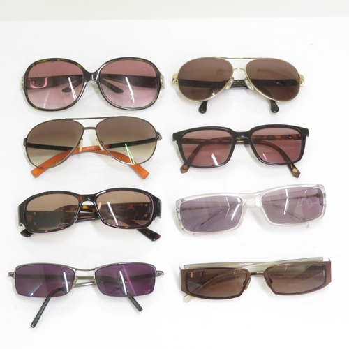 488 - 8 x Designer Prescription Sunglasses including Christian Dior / Chanel / Kyusu / Ted Baker / Valenci... 