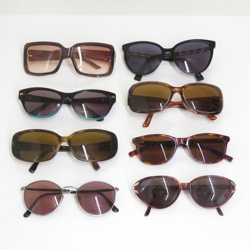 489 - 8 x Designer Prescription Sunglasses including Christian Dior / Ted Baker / Lacoste / Marc Jacobs / ... 