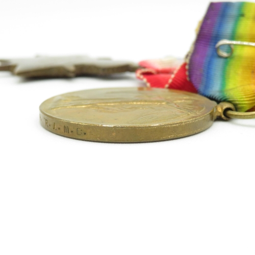 396 - 3x WWI medals Star and Victory 49964 Cpl. R. Webster R.A.M.C. and Victory to 5575 Cpl. J.H. Anderton... 