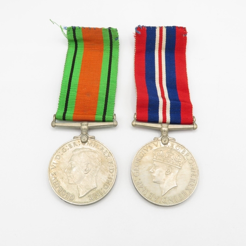 397 - WWII Boxed Navy medal group inc. Atlantic-France and Germany start etc.