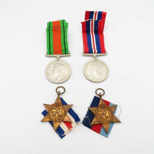 399 - Boxed WWII Army France and Germany Stars medal group