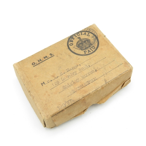 402 - Boxed  WWII Army Medal Group inc. Ital, -France and Germany Stars