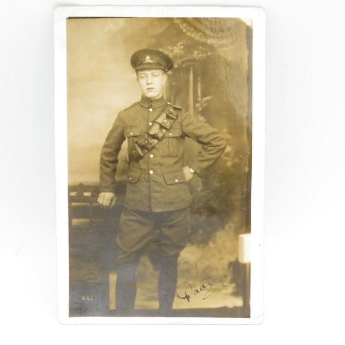 409 - WWI medal pair and sterling silver Auricula Society medal etc.  WWI Pair names 944096 Gnr. D. Johnso... 