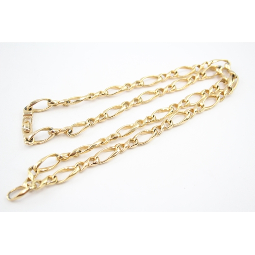 330 - Gold tone chain necklace by designer Christian Dior (38g)