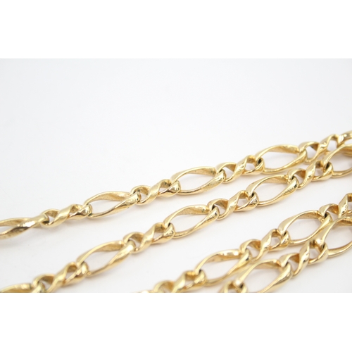 330 - Gold tone chain necklace by designer Christian Dior (38g)