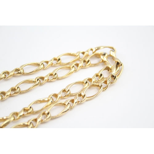 330 - Gold tone chain necklace by designer Christian Dior (38g)