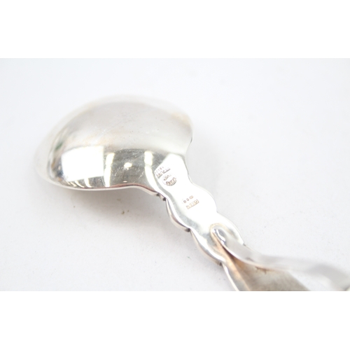 387 - GEORG JENSEN 2000 London Import Sterling Silver Baby Feeding Spoon (26g)