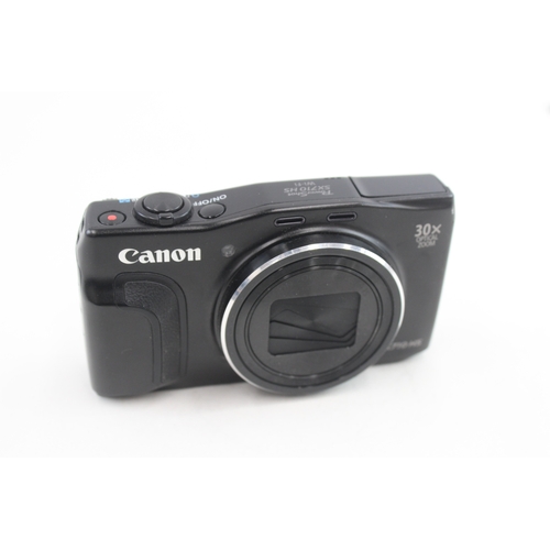 493 - Canon Powershot SX710 HS Digital Compact Camera Working w/ 30x Optical Zoom