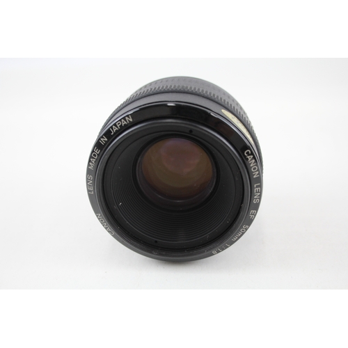 496 - Canon EF 50mm F/1.8 Vintage Autofocus Camera Lens Working For Canon Cameras