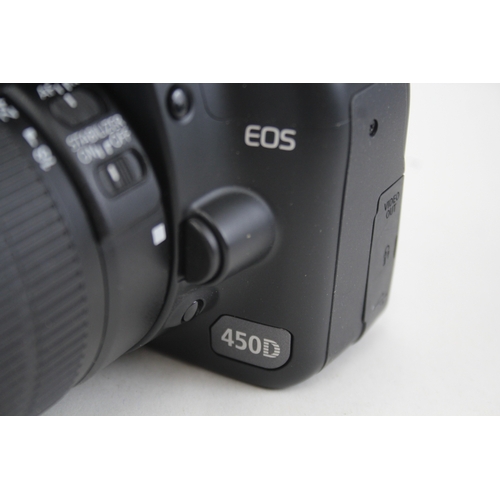 503 - Canon EOS 450D DSLR Digital Camera Working w/ Canon EF-S 18-135mm F/3.5-5.6