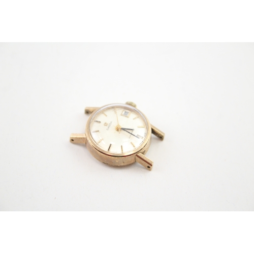 527 - Women's Vintage Omega 9ct Gold Watch Automatic Working