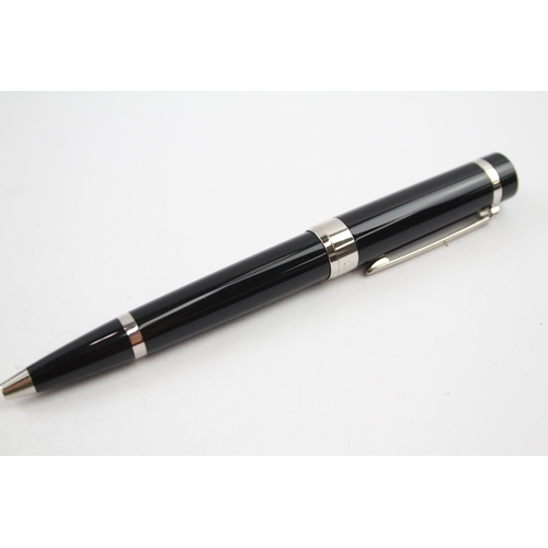 533 - Cartier Pasha De CARTIER Black Resin Ballpoint Pen / Biro WRITING Original Box