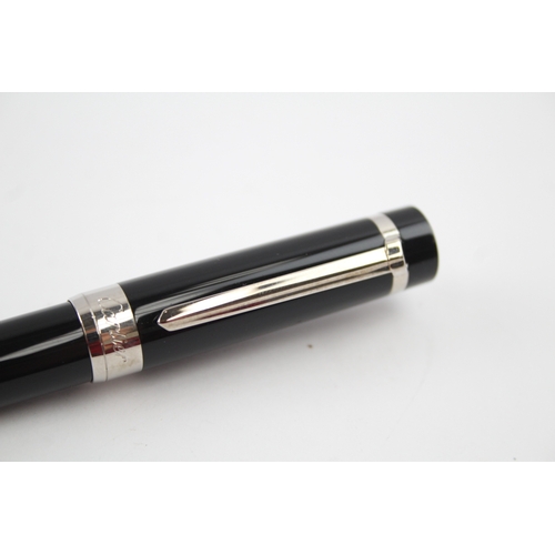 533 - Cartier Pasha De CARTIER Black Resin Ballpoint Pen / Biro WRITING Original Box