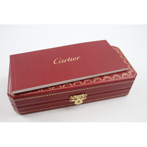 533 - Cartier Pasha De CARTIER Black Resin Ballpoint Pen / Biro WRITING Original Box