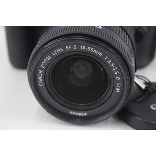 502 - Canon EOS 700D DSLR Digital Camera Working w/ Canon EF-S 18-135mm F/3.5-5.6