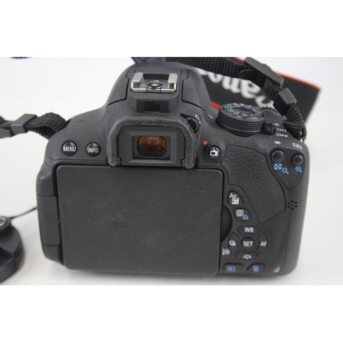 502 - Canon EOS 700D DSLR Digital Camera Working w/ Canon EF-S 18-135mm F/3.5-5.6