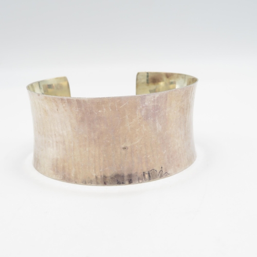 347 - Silver bangles (95.4g)