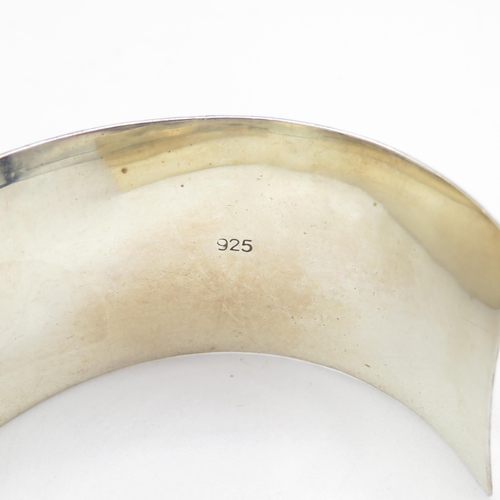 347 - Silver bangles (95.4g)